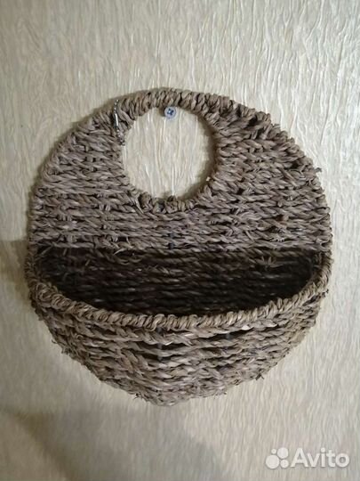 Кашпо-корзина декоративная