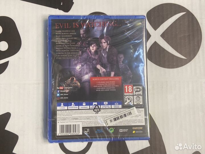 Resident Evil revelations 2 ps4 new