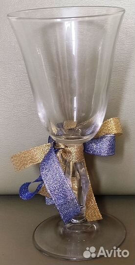 Фужер стеклянный подарочный