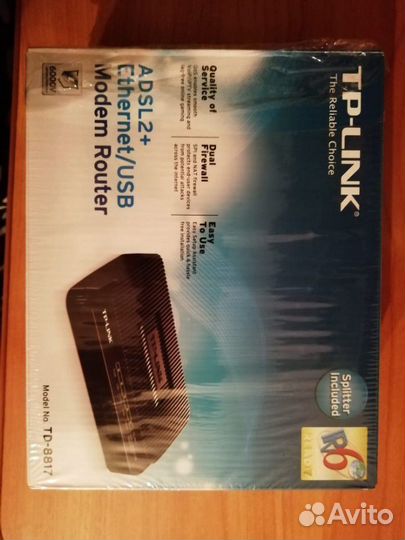 Маршрутизатор TP-link TD-8817