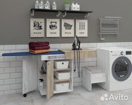 Тумба с гладильной доской