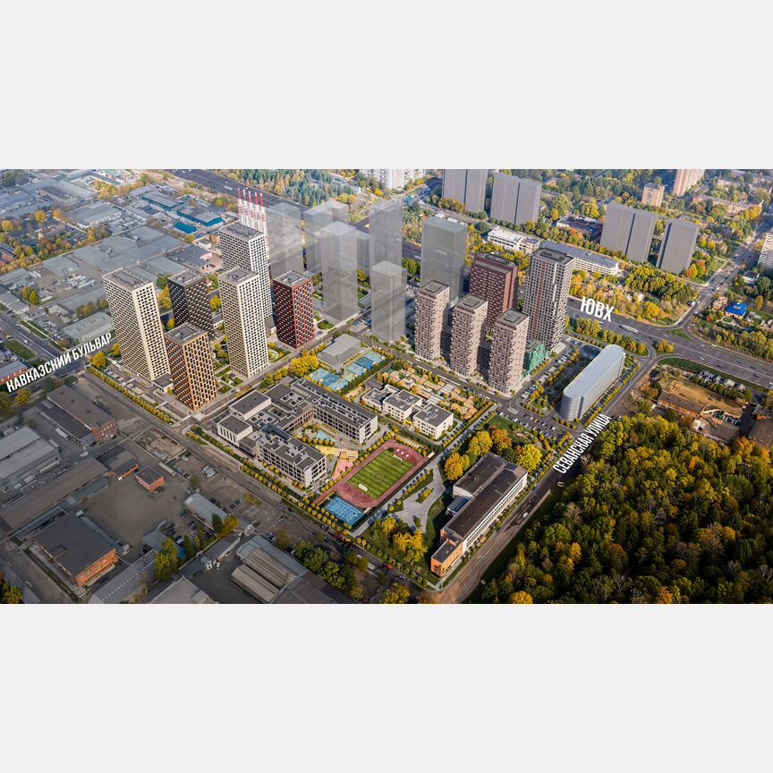 1-к. квартира, 33,8 м², 13/23 эт.