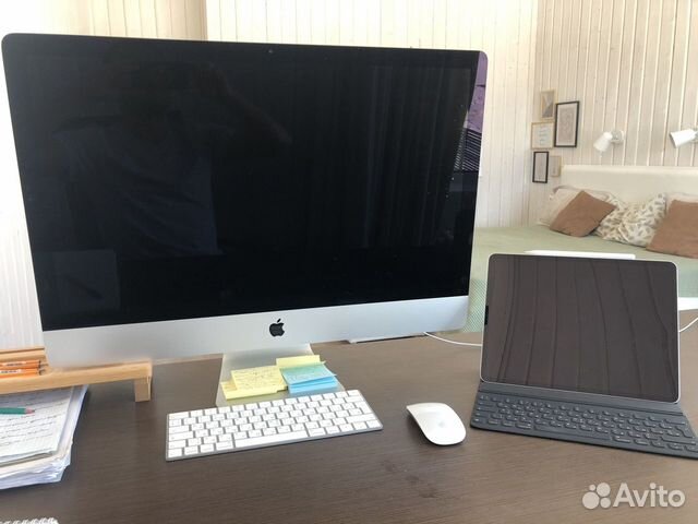 Моноблок apple iMac 27, 5К, 1Тб, как новый объявление продам