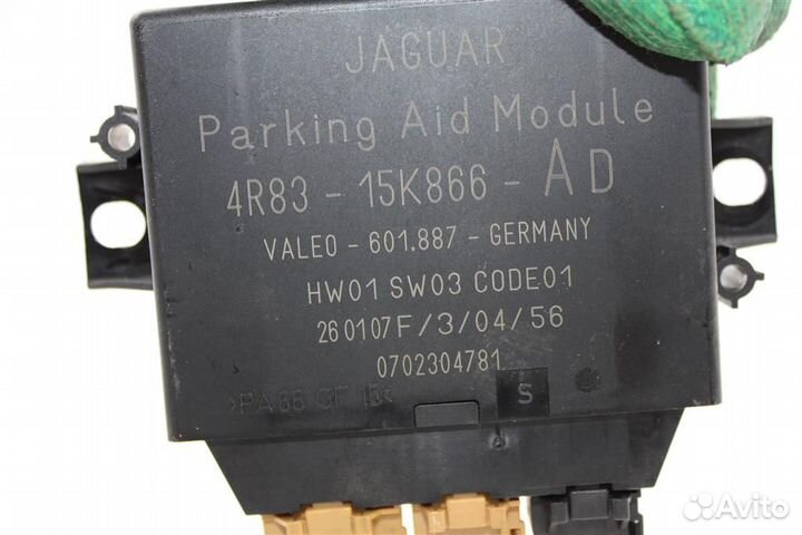 Блок управления парктроником Jaguar S-type 2004