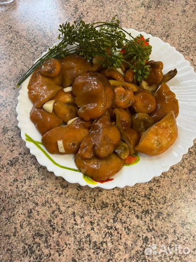 Грибы рыжики соленые