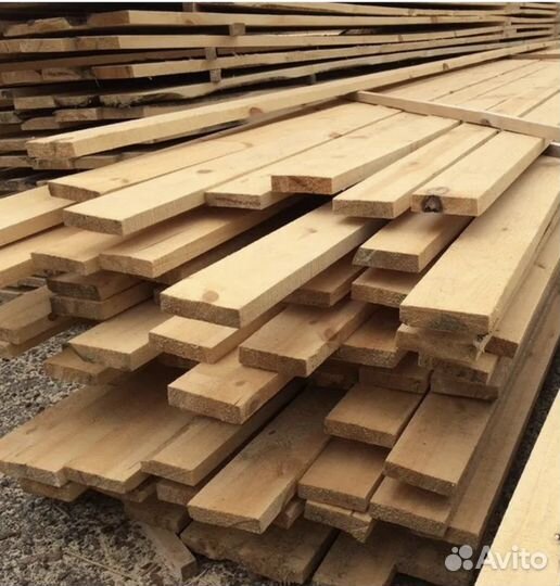 Доска обрезная 1 сорт 50-150-6
