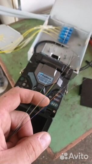 Ремонт оптоволокна(сварка,измерение волс)