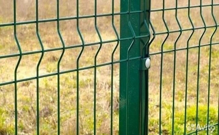 Забор из 3D сетки под ключ