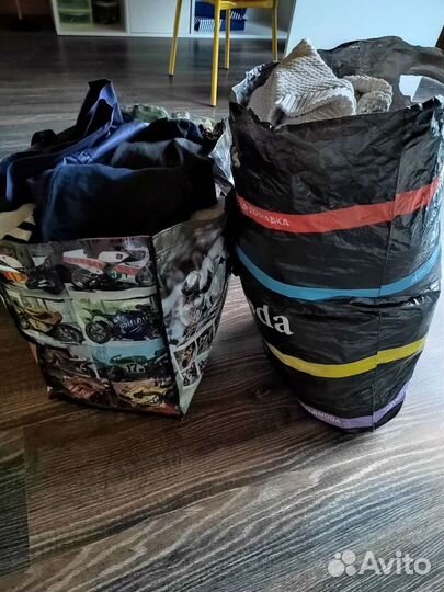 Женская одежда 2 больших сумки