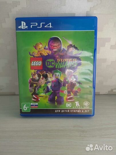 Игра для приставки ps 4 Lego DC Super Villains
