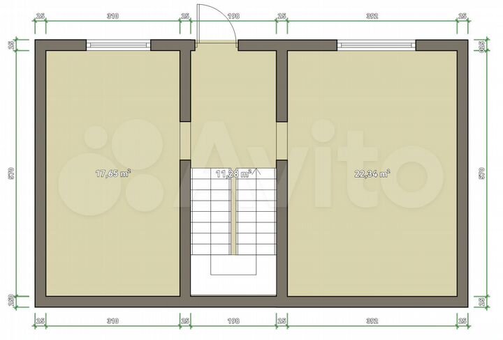 Дом 102 м² на участке 7 сот.