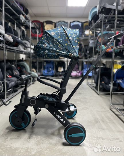 Велосипед Luxmom s7 складной детский трехколесный