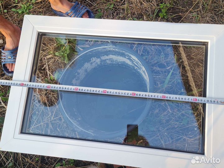 Окно пластиковое 50*74