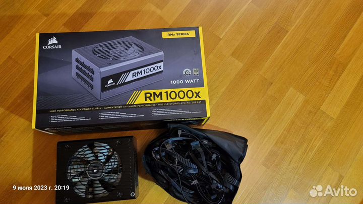 Блок питания corsair RM 1000x