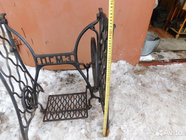 Чугунная станина от швейной машины Подольск пгмз