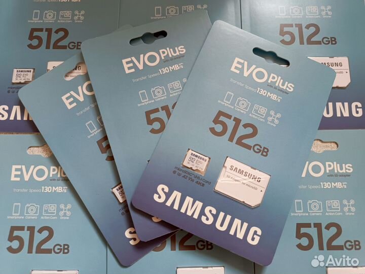 MicroSD Samsung EVO PlusmicroSD 512Gb