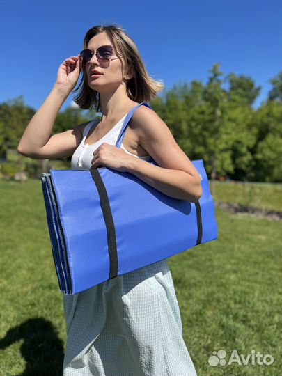 Пляжный коврик непромокаемый камуфляж