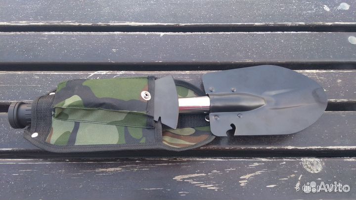 Лопата разборная, туристическая 4 в одном