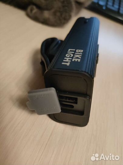 Мощный велофонарь с USB зарядкой
