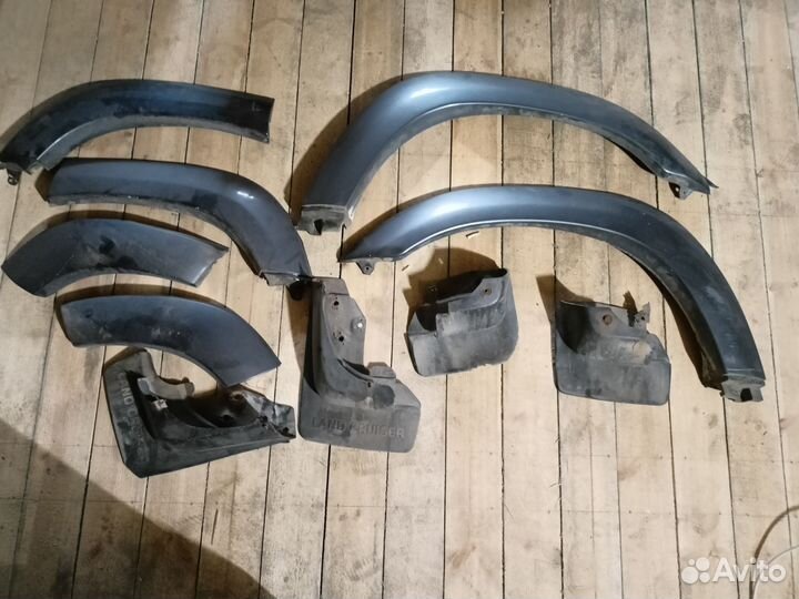 Расширители арок Toyota land cruiser 80