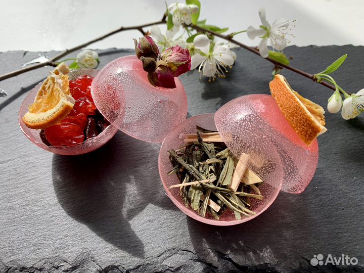 Чай в бомбочке, шоколадная бомбочка подарок