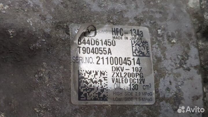 Компрессор кондиционера Mazda 3 (BL), 2013