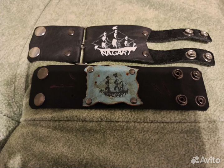 Браслет кожаный