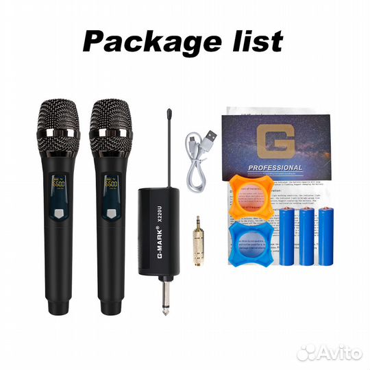 Радиомикрофоны lomeho G-mark 220