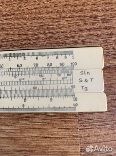 Логарифмические линейки ссср(49г. и 77г.) з-д Союз
