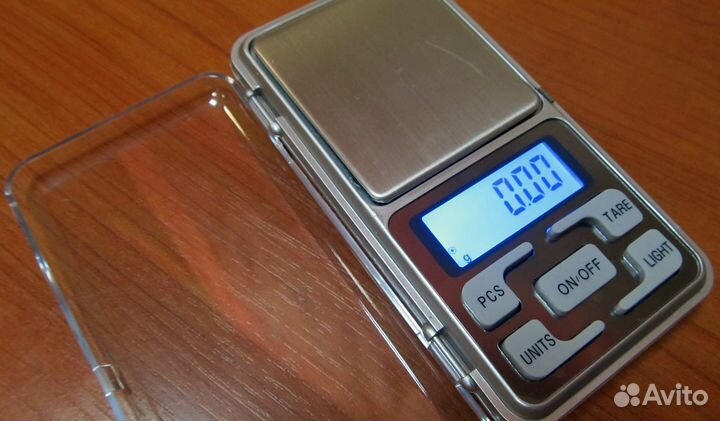 Весы карманные электронные ювелирные 500 гр 0.01
