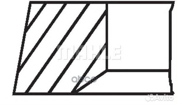 Колец поршневых комплект;dacia duster (HS ) / DA