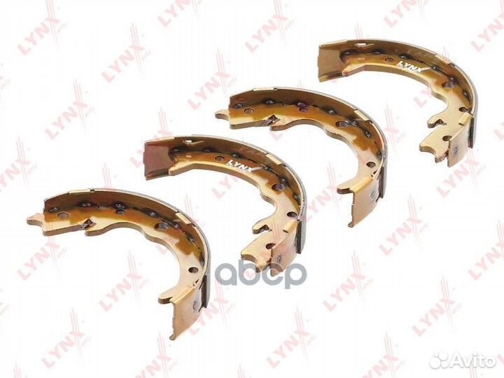 Колодки тормозные барабанные зад ;honda Acco