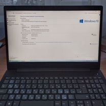 Ноутбук lenovo ideapad 3