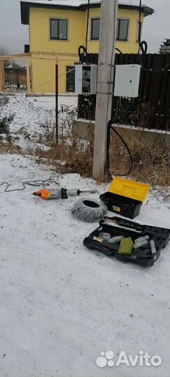 Заземление частного дома,цена с материалом