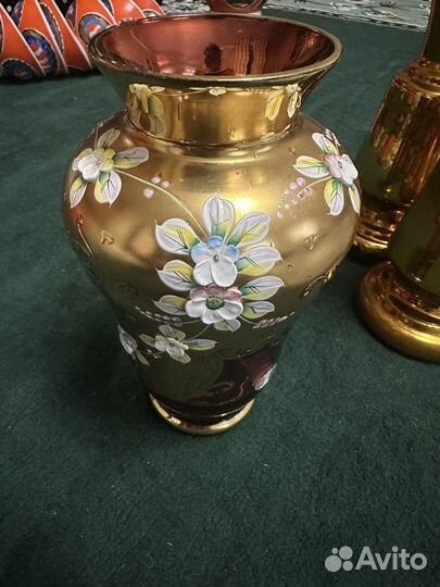 Ваза богемия лепка