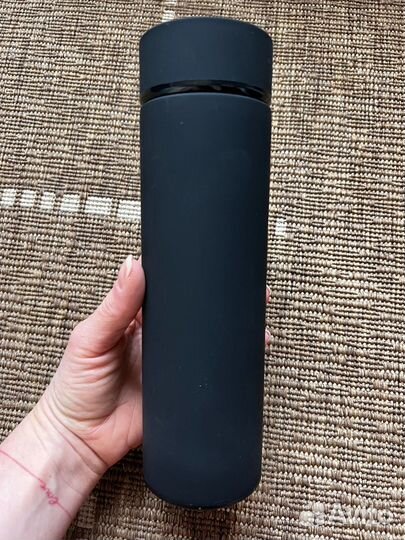 Термобутылка с термометром Wai 0.48 л