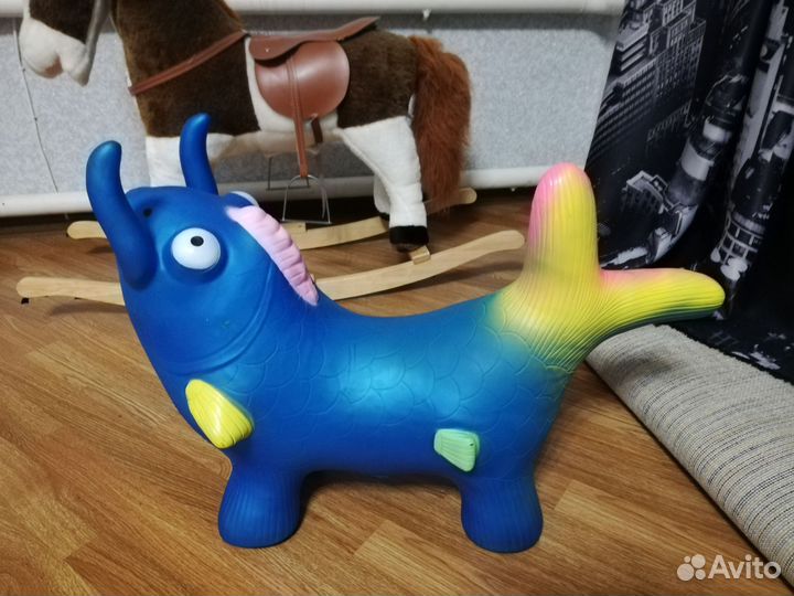 Резиновый ослик попрыгун