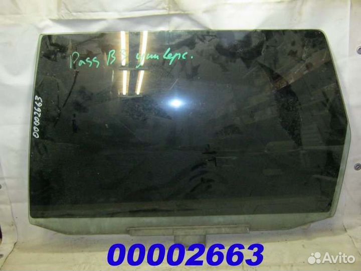 Стекло двери задней левой Volkswagen Passat B3