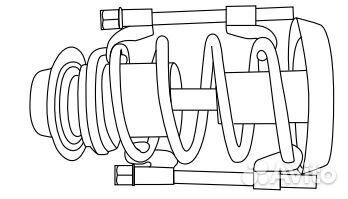 Дело Техники 810138 Стяжки пружин с 2-м захватом