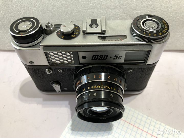 Фотоаппарат фэд-5С объектив Индустар-61Л/Д