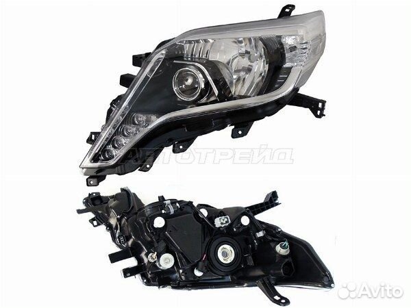 Фара toyota land cruiser, toyota land cruiser prado, toyota land cruiser prado 150 09, toyota prado