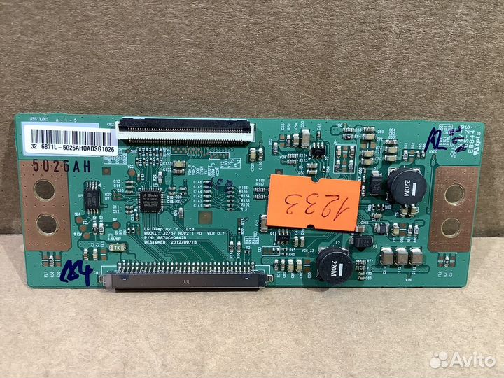 T-con для телевизора. (Отправка. Гарантия)