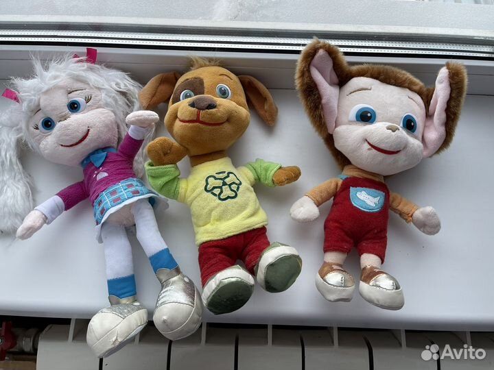 Мягкие игрушки Барбоскины