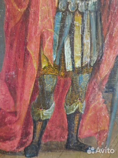 Старинные иконы. Александр Невский