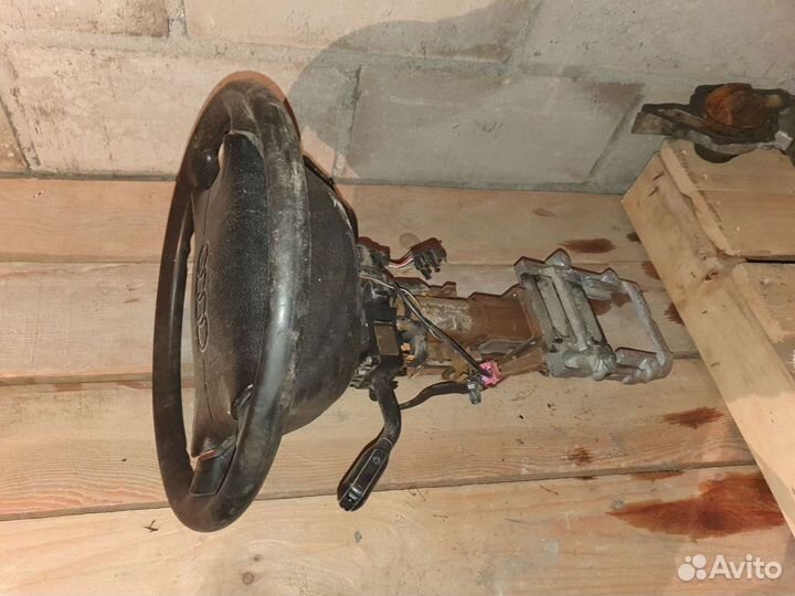 Руль с рулевой колонкой Ауди A8, S8 4.2 AT quattro