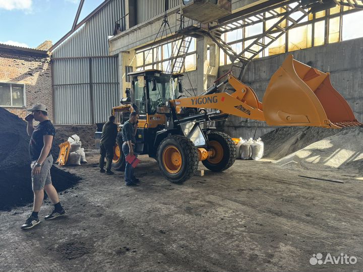 Услуги фронтального погрузчика, погрузка инертных