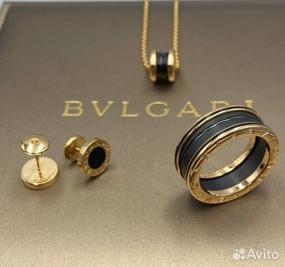Bvlgari B zero кольцо