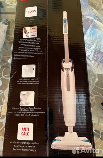 Паровая швабра tefal новая в упаковке