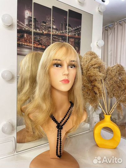 Накладка из натуральных волос