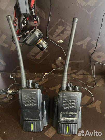 Рации vertex vx-210au, рабочии